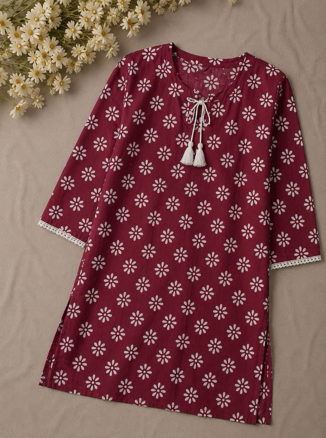 One Piece Short Kurti thumbnail