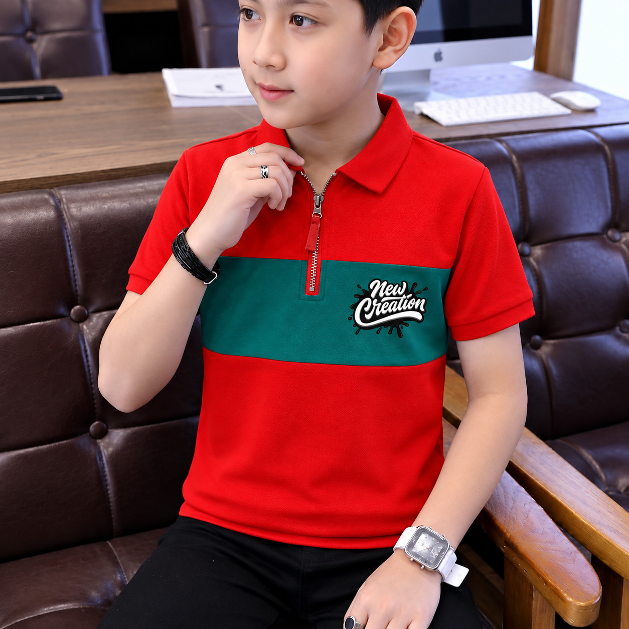 Stylish Baby Polo Shirt thumbnail