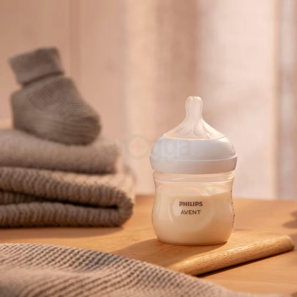 Philips Avent Natural Response Baby Feeding Bottle (0-3m) 125ml (Model: SCY900/01) thumbnail
