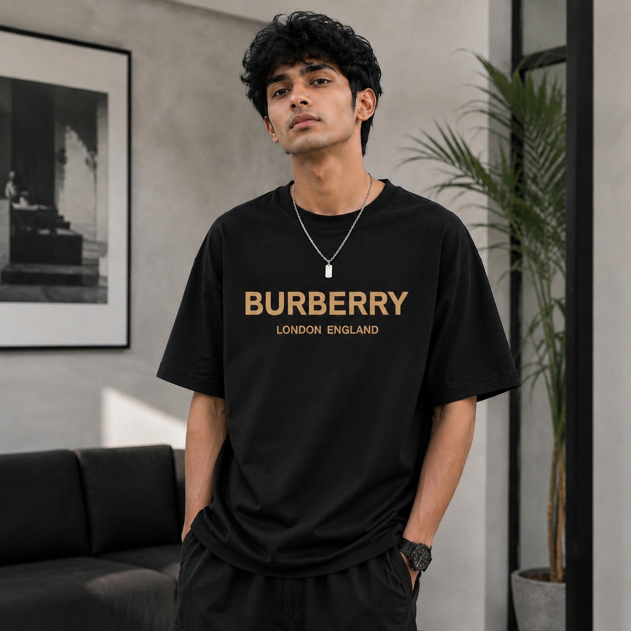 Premium Cotton Drop Shoulder Tshirt thumbnail