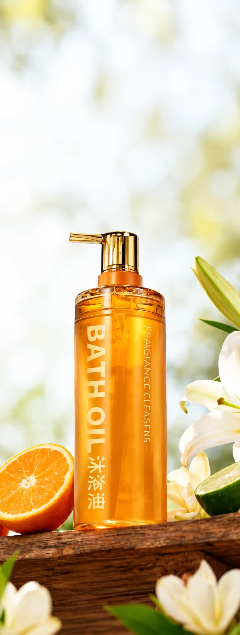 Wenmeiquan Fragrance Nourishing Skin-Cleansing Shower Oil 385ml thumbnail