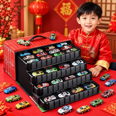 Kids Toy Car Collection Set - Racing &amp; Sports Cars thumbnail