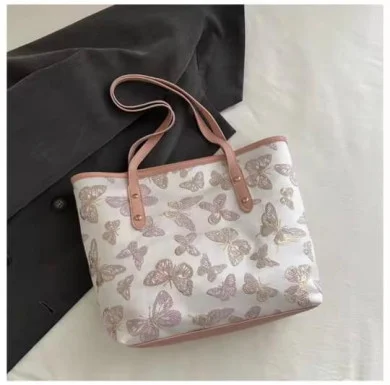 New butterfly tote bag thumbnail