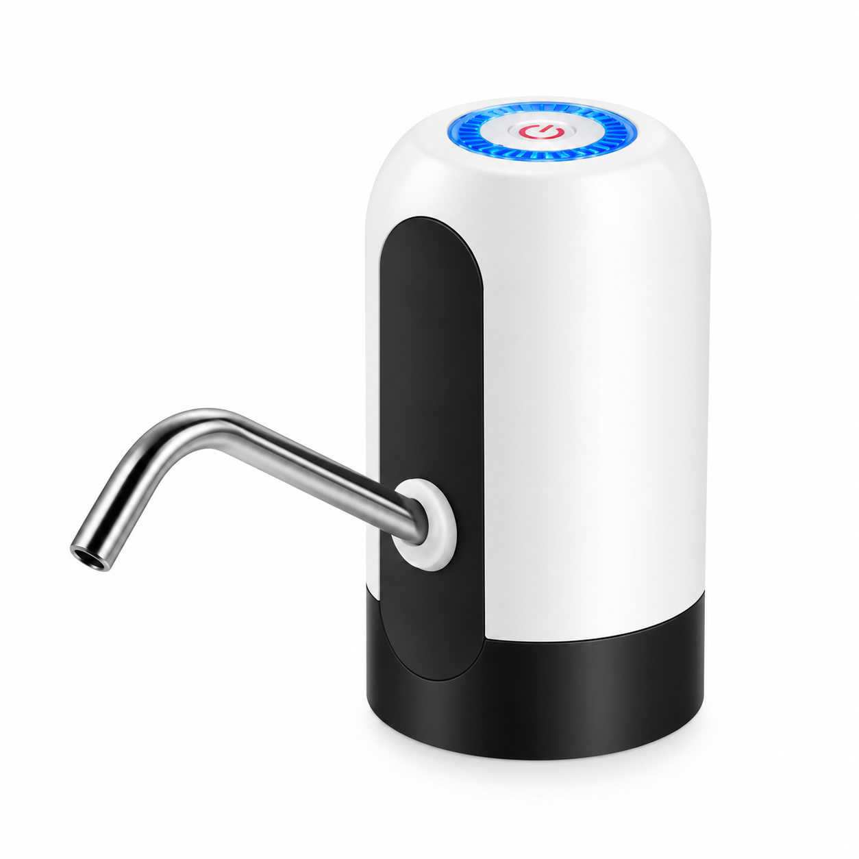 Rechargeable Electric Water Dispenser Pump – Universal Wireless Smart Drinking Water Bottle Pump with USB Charging, 360-Degree Rotation & One-Touch Operation thumbnail