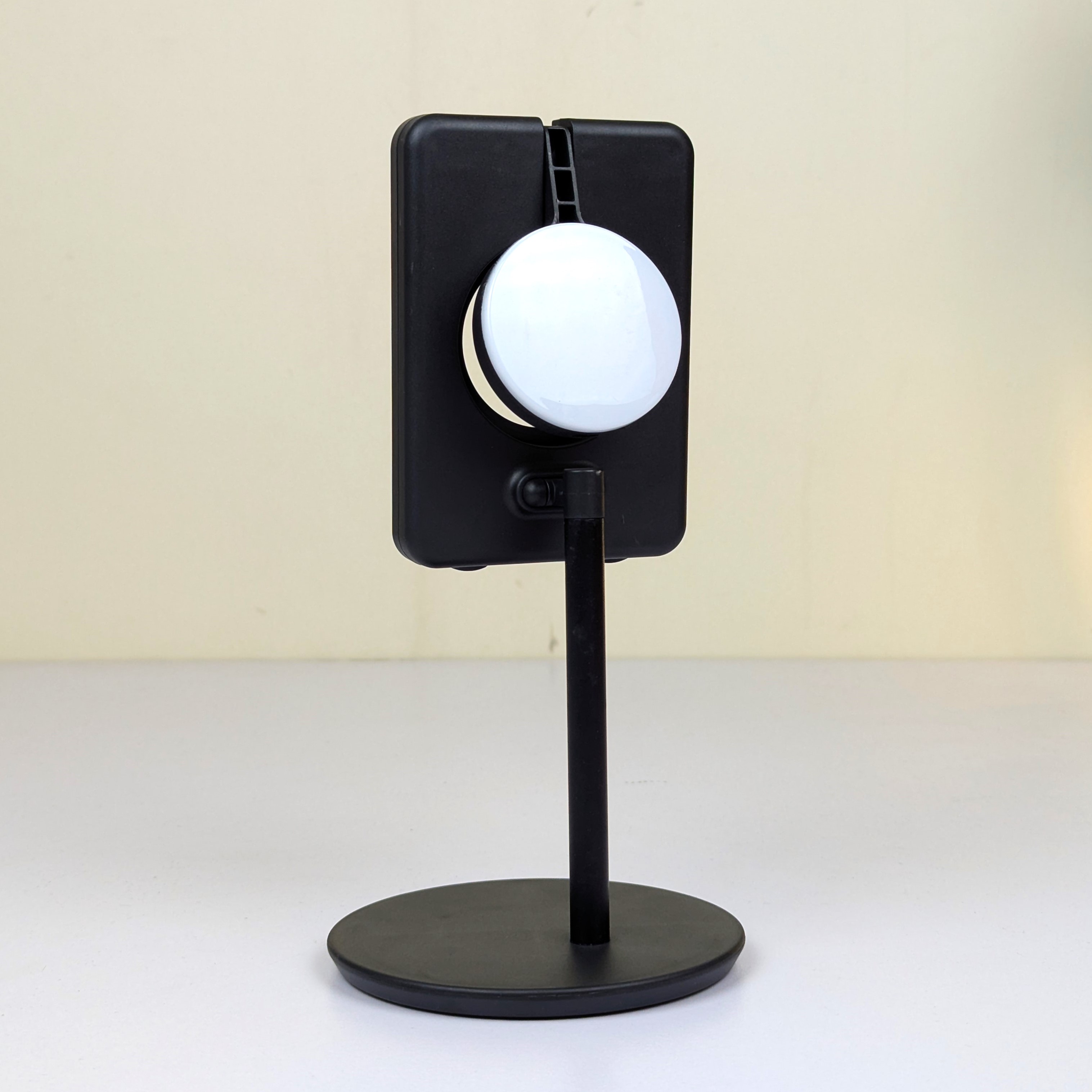 Video Call Light Stand – Adjustable Desktop Ring Light with Phone Holder for Live Streaming, Online Meetings, TikTok &amp; Video Recording thumbnail