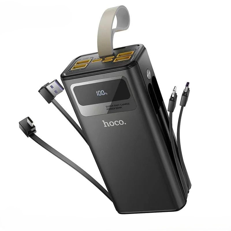 Hoco MMJ-06 30000mAh 22.5W Fast Charging Power Bank – Portable Charger with Digital LED Display, Multi-Port Outputs &amp; Smart Voltage Monitoring thumbnail