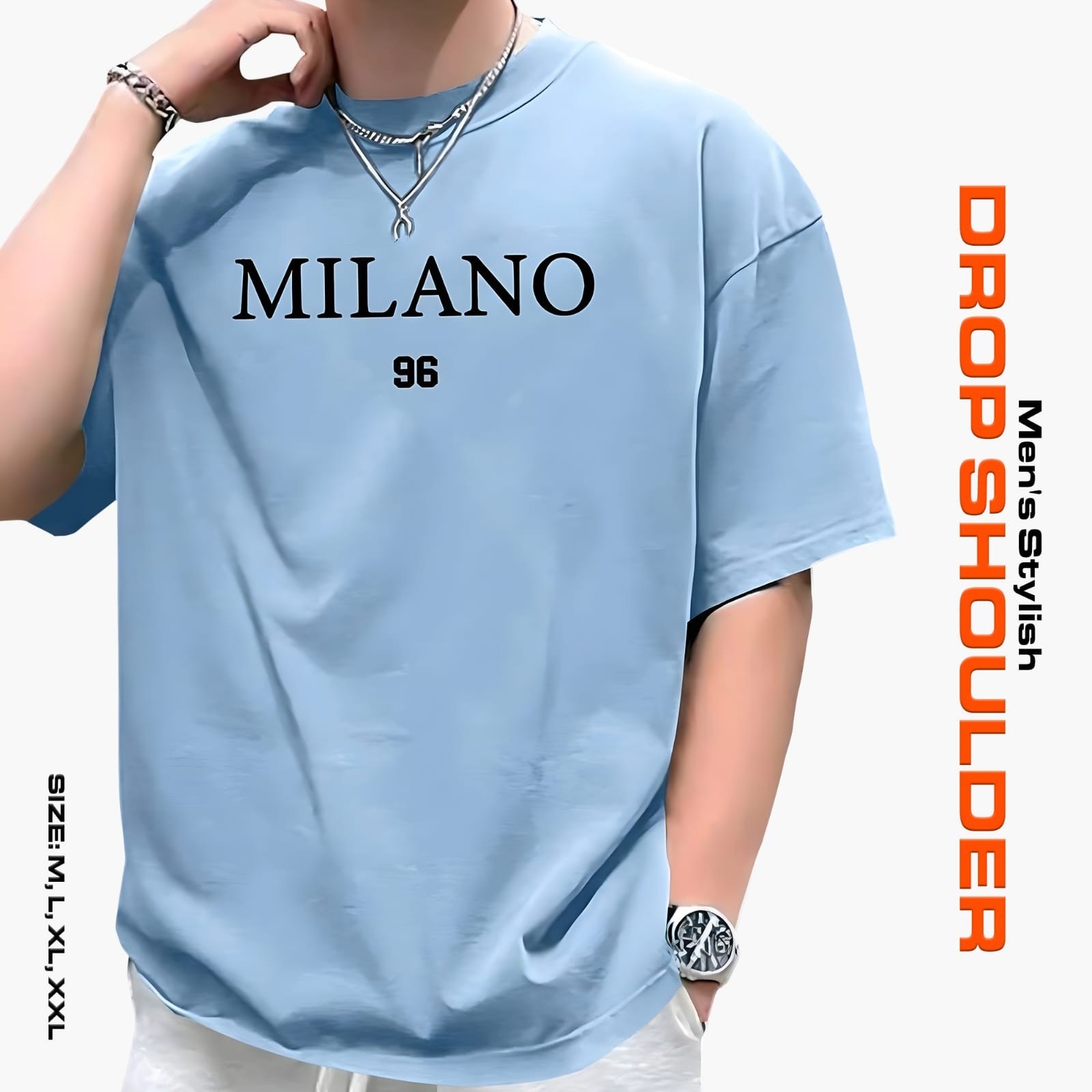 3 Pcs Combo Men&amp;amp;amp;#039;s Stylish Drop Shoulder- Milano thumbnail