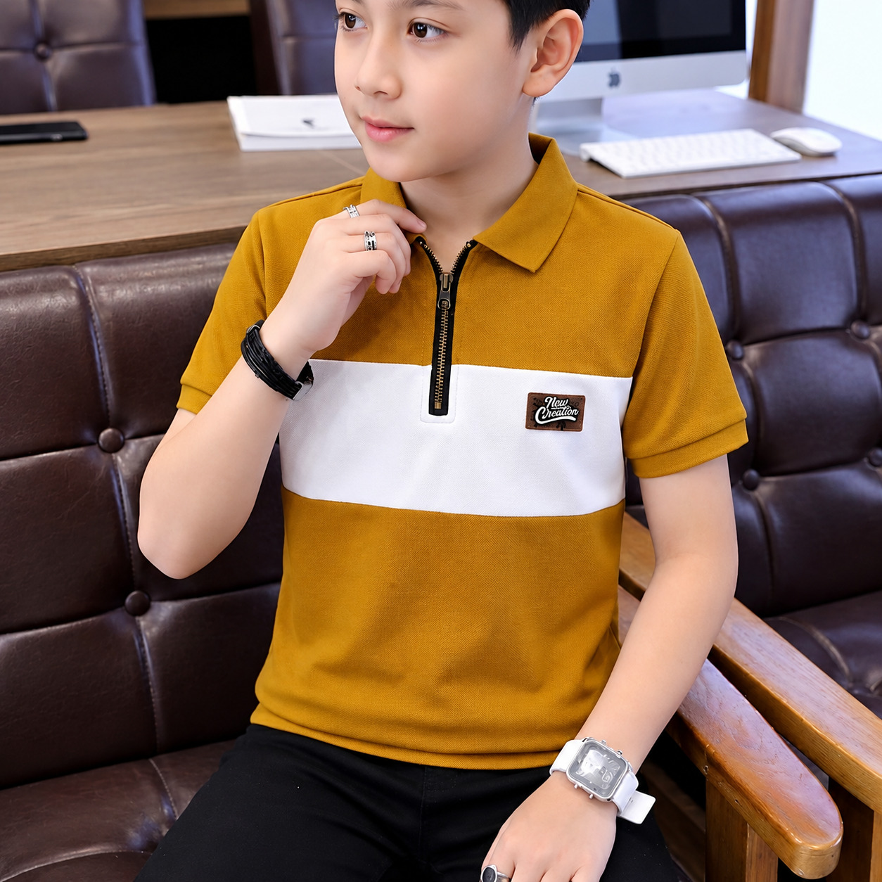 Stylish Baby Polo Shirt thumbnail