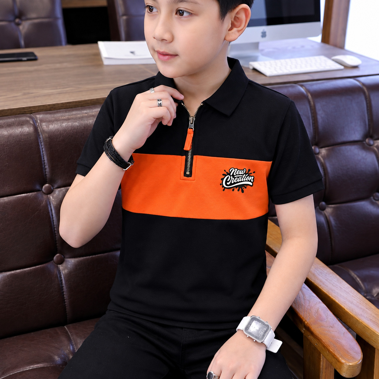 Stylish Baby Polo Shirt thumbnail