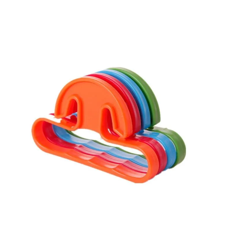 Plastic Hanging Hooks Set – Multicolor thumbnail