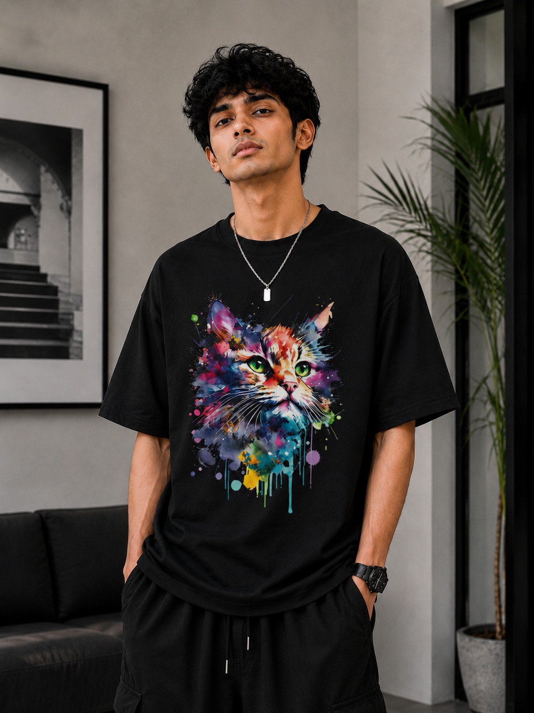 Premium Cotton Drop Shoulder Tshirt thumbnail