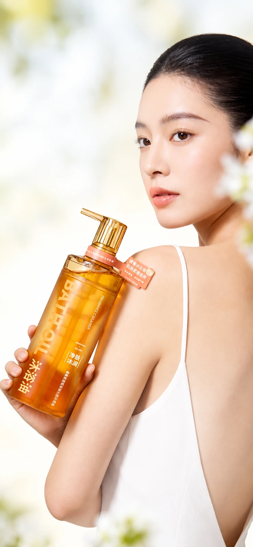 Wenmeiquan Fragrance Nourishing Skin-Cleansing Shower Oil 385ml thumbnail