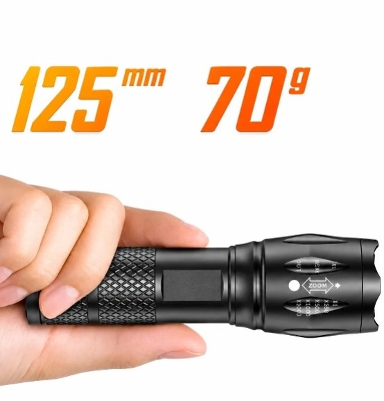 Mini LED Rechargeable Flashlight thumbnail