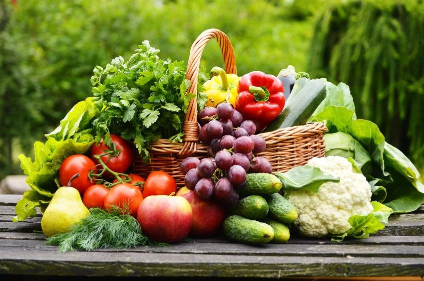 Vegetables and fruits